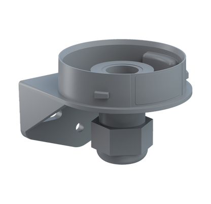 Werma Mini Mounting Adapter Accessories, Base and Wall Mount Beacon Werma Mini Bracket Cable Gland GY - 260.700.06 - BNR Industrial Automation