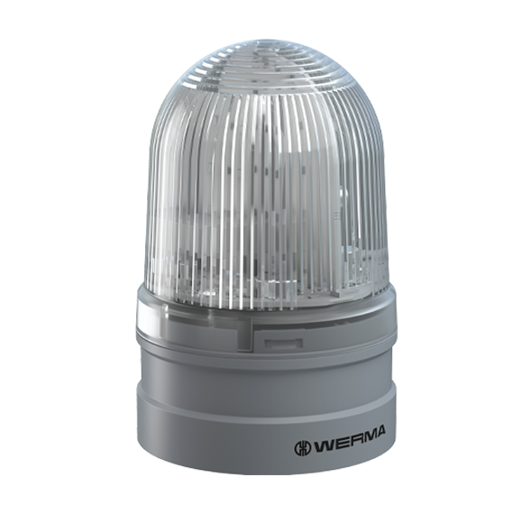 Werma EvoSIGNAL Series Midi TriColour (Green/Yellow/Red) Permanent LED Beacon 12/24VAC/DC or 115-230VAC