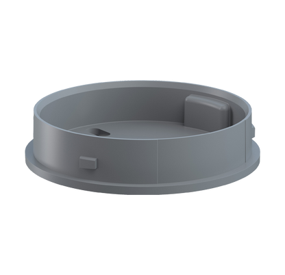 Werma Midi Mounting Adapter Accessories, Base and Wall Mount Beacon Werma Midi Adapter Floor Mount GY - 261.700.01 - BNR Industrial Automation