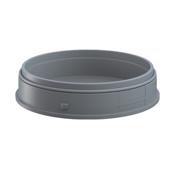 Werma Maxi Mounting Adapter Accessories, Base and Wall Mount Beacon Werma Maxi Adapter Floor Mount GY - 262.700.01 - BNR Industrial Automation