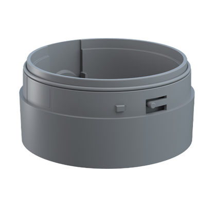 Werma Maxi Mounting Adapter Accessories, Base and Wall Mount Beacon Werma Maxi adapter side cable gland GY - 262.700.02 - BNR Industrial Automation