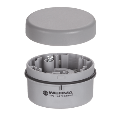 Werma LED Signal Tower KombiSIGN 72 Base to Suit Werma DesignLOOK Base Mounting - BNR Industrial Automation