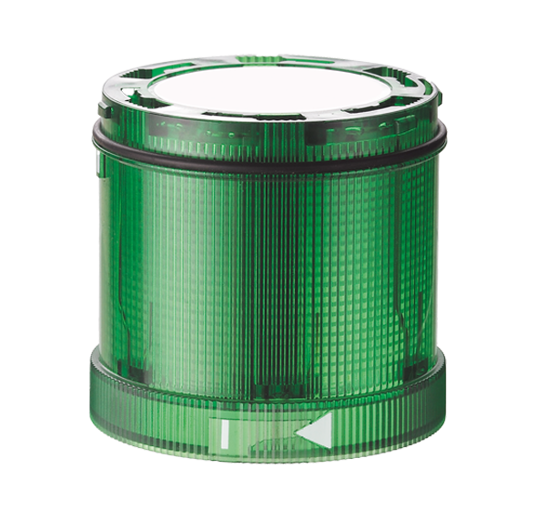 Werma LED Signal Tower KombiSIGN 72, 1 to 5 Tier, with or without Buzzer, IP65, Push-in Terminal Werma ClassicLOOK Green (TwinLIGHT) - BNR Industrial Automation