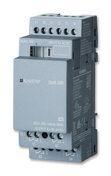 Siemens LOGO! DM8 24R Expansion Module 24V AC/DC 4 DI / 4 Relay Outputs – 6ED1055-1HB00-0BA2 PLC Expansion Module Siemens - BNR Industrial Automation