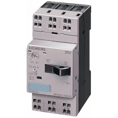 Siemens Siemens Sirius 3.5 - 5 A 3P Motor Protection Circuit Breaker, 100 kA, 690 V - 3RV1011-1FA20 - BNR Industrial