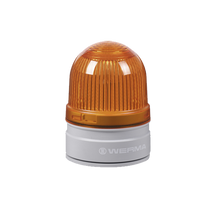 Werma D Series D62 Permanent/Flashing LED Beacon/Sounder 24VDC, 85dB Beacon Werma Yellow - BNR Industrial Automation
