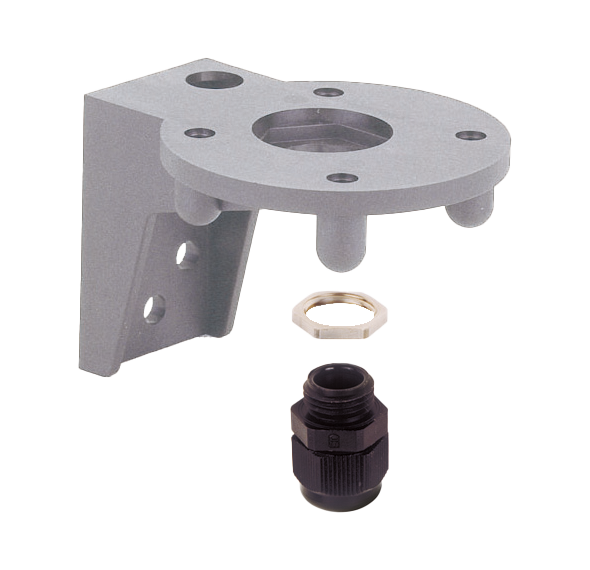 Werma Base Brackets for KombiSIGN 72 and RST 56 (Base or Tube Mounting) Werma DesignLOOK Tube Mounting Bracket for base mounting BK - 960.000.54 - BNR Industrial Automation