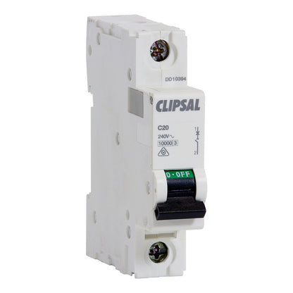 Schneider Electric 4CB Single Pole Miniature Circuit Breaker Schneider Electric 10A - BNR Industrial Automation