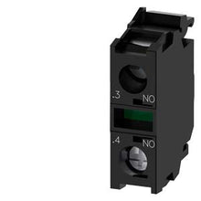 Siemens SIRIUS ACT 3SU14 Series Contact Block, 5 → 500V ac/dc, 1NO - 3SU1400-1AA10-1BA0 Siemens - BNR Industrial Automation