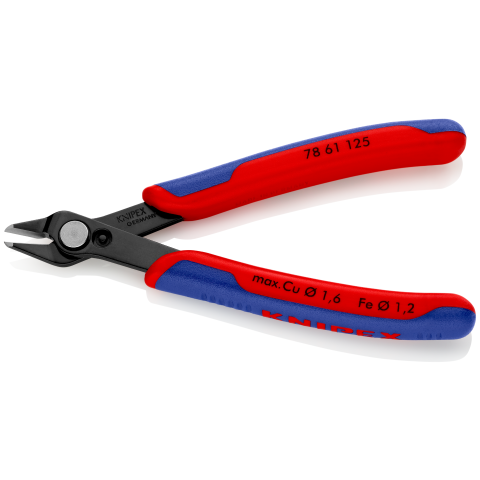 KNIPEX Precision Electronic Super Knips® Side Cutters - 78 61 125 Tools KNIPEX - BNR Industrial Automation
