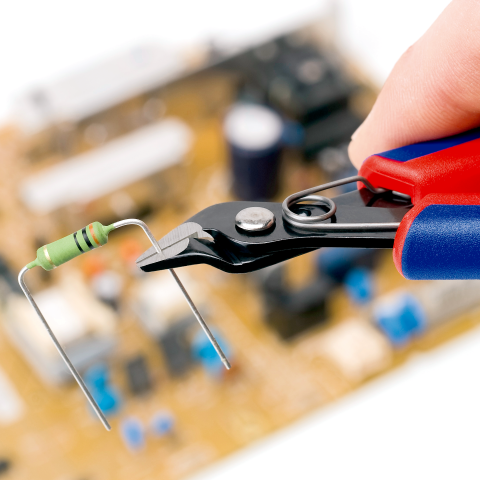 KNIPEX Precision Electronic Super Knips® Side Cutters - 78 61 125 Tools KNIPEX - BNR Industrial Automation