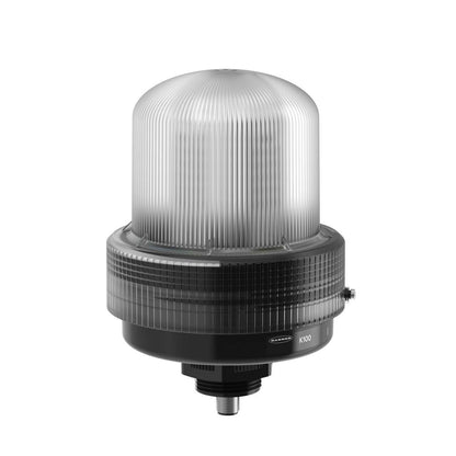 BANNER K100 Pro Series 92mm Daylight Visible Multicoloured Beacon (3 colours, Red, Yellow, Green) with Steady or Flashing Functions, 12-48VDC, Rugged IP69K Rated Design - K100PBLGYRQ Beacon Banner - BNR Industrial Automation