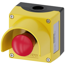 Siemens Twist Release Emergency Stop Push Button - 3SU1801-0NA00-2AC2 Push Button Siemens - BNR Industrial Automation