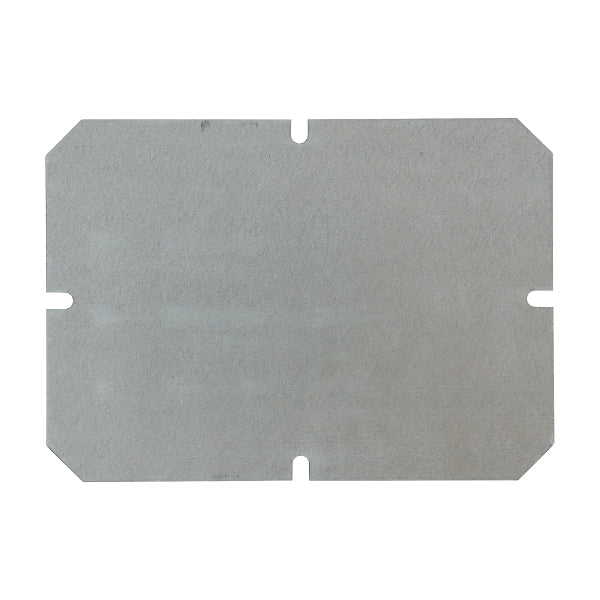 NHP NLINE Metal Mounting Plate Steel NHP H140 x W100mm suits NLP191209 - BNR Industrial Automation