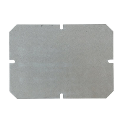 NHP NLINE Metal Mounting Plate Steel NHP H140 x W100mm suits NLP191209 - BNR Industrial Automation
