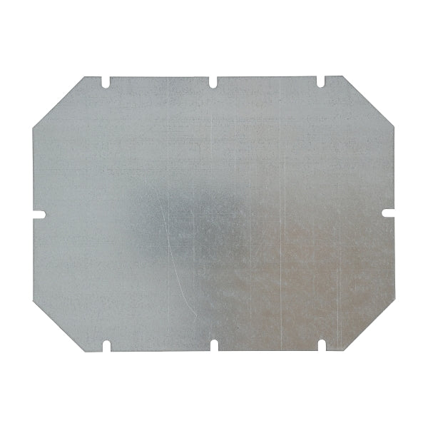 NHP NLINE Metal Mounting Plate Steel NHP H210 x W160mm suits NLP241911 - BNR Industrial Automation