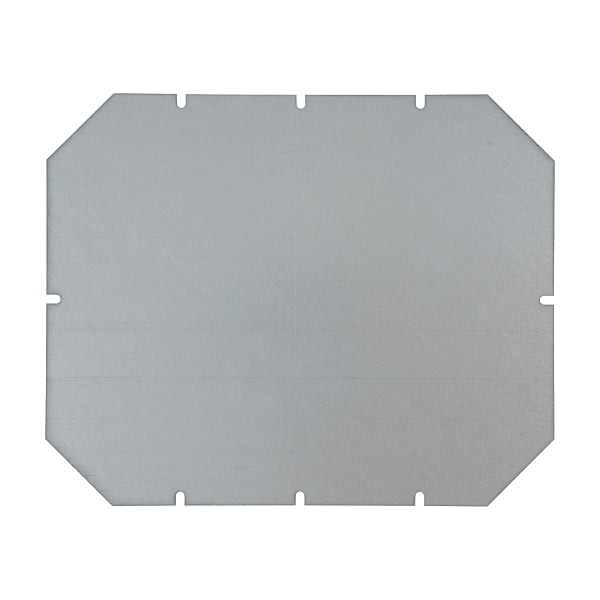 NHP NLINE Metal Mounting Plate Steel NHP H265 x W215mm suits NLP292411 - BNR Industrial Automation