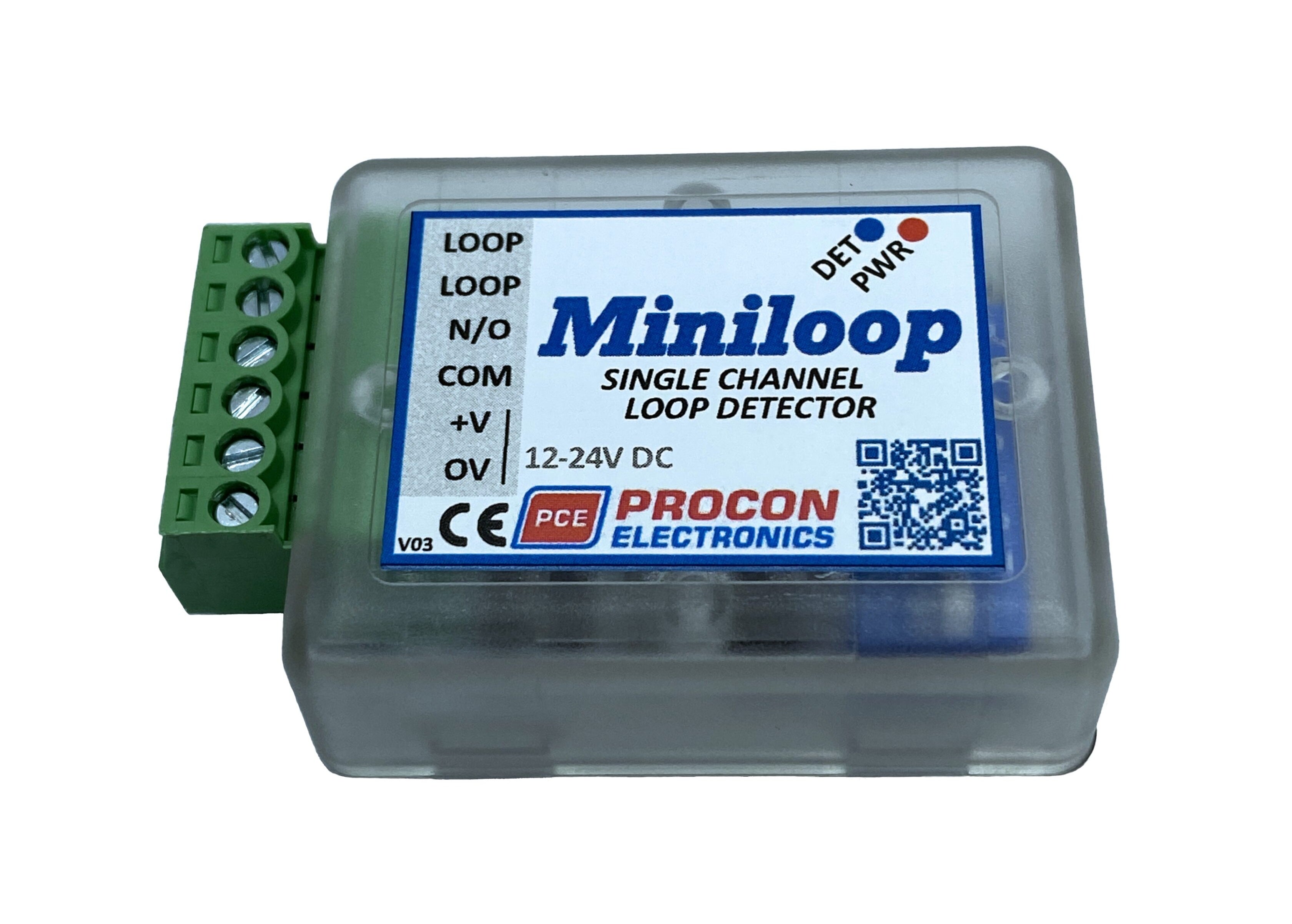 PROCON ELECTRONICS MiniLoop Single Channel Vehicle Loop Detector - 12 ...