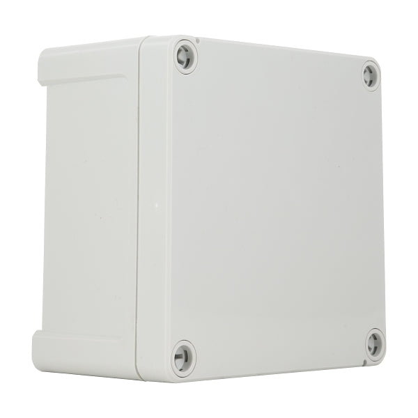 NHP NLINE Terminal Box Plastic, IP65, H110 x W110 x D65mm, Grey & Transparent Cover