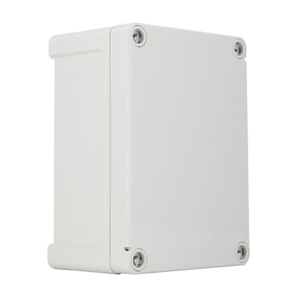 NHP NLINE Terminal Box Plastic, IP65, H130 x W95 x D65mm, Grey & Transparent Cover Enclosures NHP Grey Cover - BNR Industrial Automation