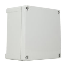 NHP NLINE Terminal Box Plastic, IP65, H130 x W130 x D75mm, Grey & Transparent Cover