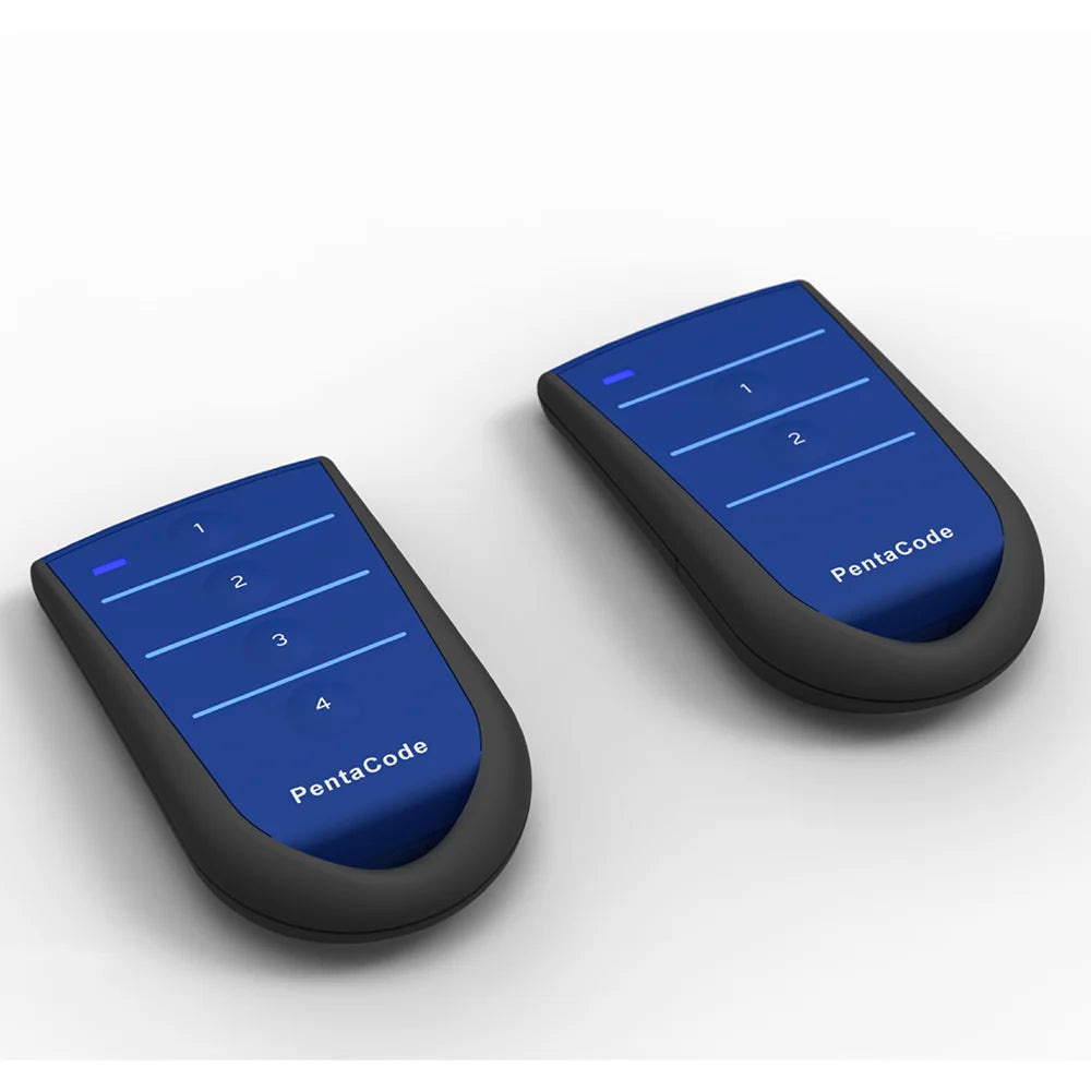 Elsema PentaCODE Keyring Remote (PCK43302 / PCK43304) — 433MHz, 2 or 4 Button Remote Control Transmitters Elsema - BNR Industrial Automation