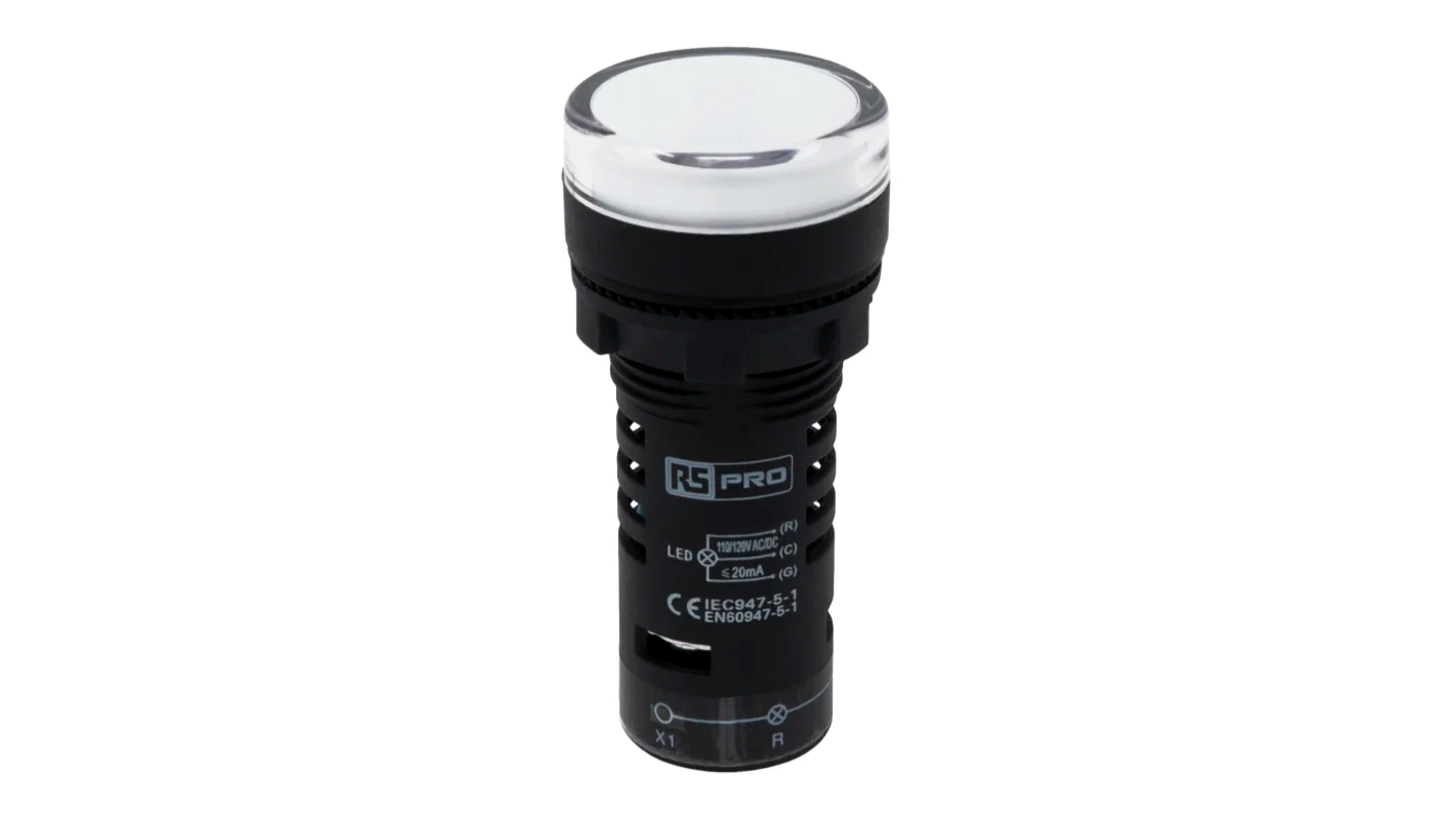 22mm IP65 Dual Colour Red/Green LED Pilot Light Indicators BNR - BNR Industrial Automation