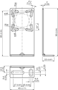 SICK BEF-G10DC01 Mounting Plate - 2071258 Mounting SICK - BNR Industrial Automation