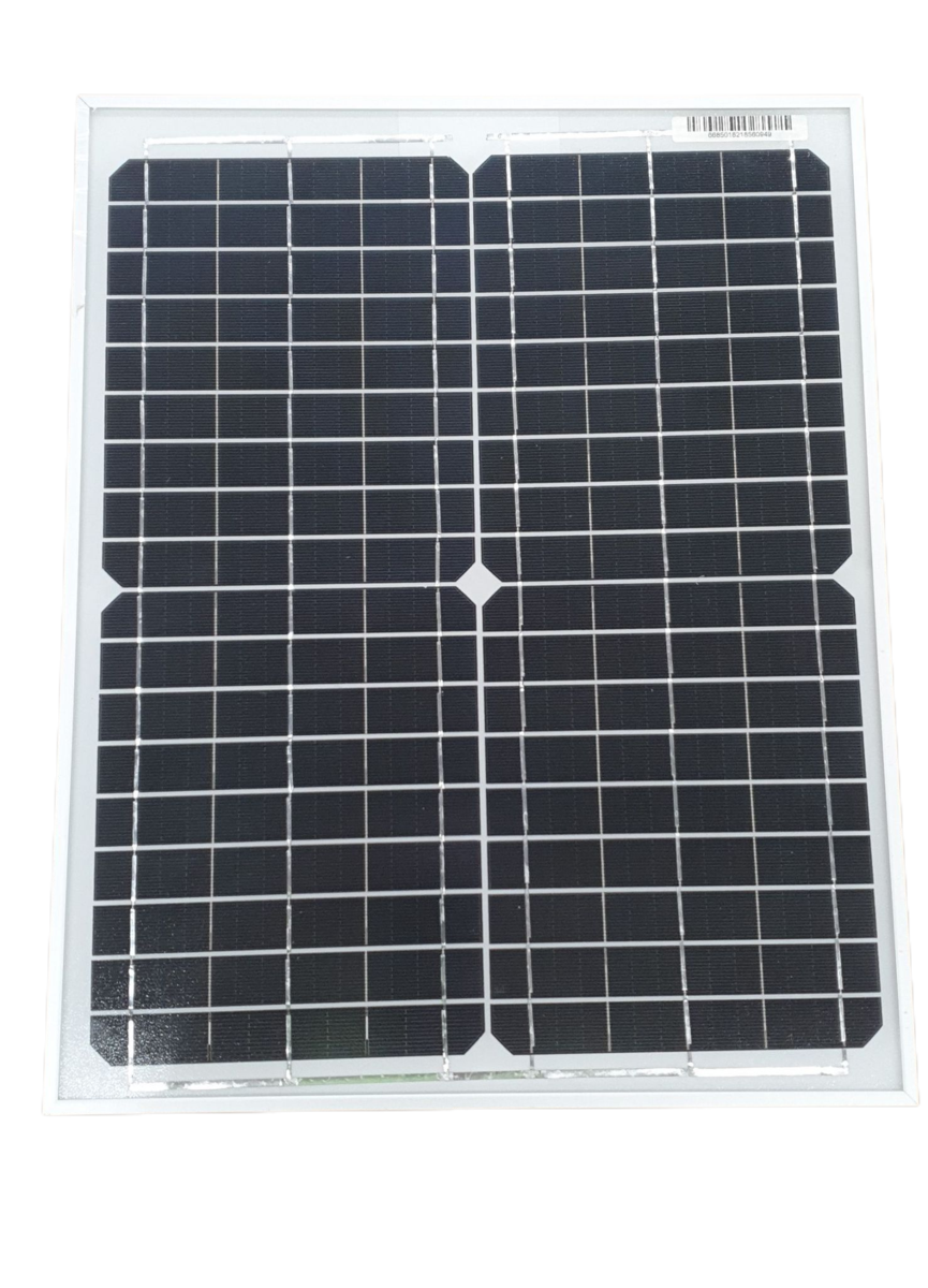 Symmetry Symmetry Solar PV 20w Module; Mono 12v 5m No Connectors (25mm) - BNR Industrial