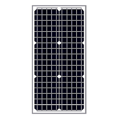 Symmetry Solar PV 30w Module; Mono 12v 5m No Connectors (25mm) Symmetry - BNR Industrial Automation