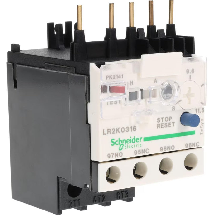 Schneider Electric Schneider Electric TeSys K Differential Thermal Overload Relay - LR2K0316 - BNR Industrial