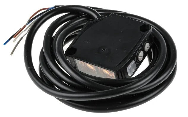 Omron Diffuse Photoelectric Sensor, Block Sensor, 2.5 m Detection Range - E3JK-DR11-2M OMRON - BNR Industrial Automation