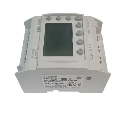 Mitsubishi Electric Alpha 2 Series Logic Module, 100 → 240 V ac Supply, Relay Output, 6-Input, Digital Input - AL2-10MR-A (Used - Good Working Condition) MITSUBISHI ELECTRIC - BNR Industrial Automation