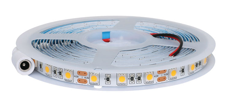 IP30 5050 Warm White 12 Volt LED Strip Light 5m - Non - Weatherproof LED LIGHTING GENLAMP - BNR Industrial Automation