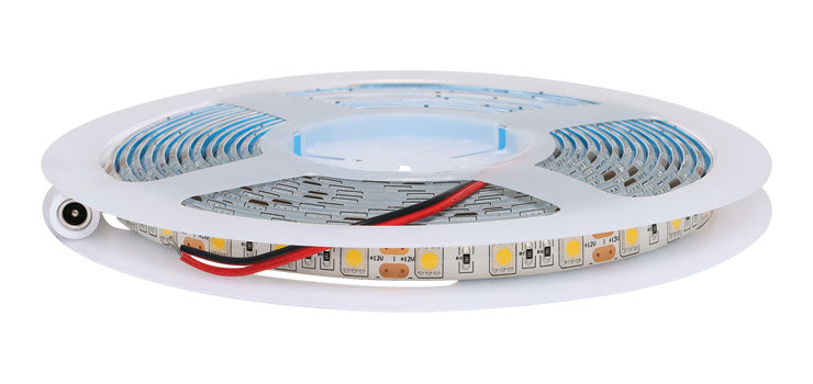IP65 5050 Warm White 12 Volt LED Strip Light 5m - Weatherproof LED LIGHTING GENLAMP - BNR Industrial Automation