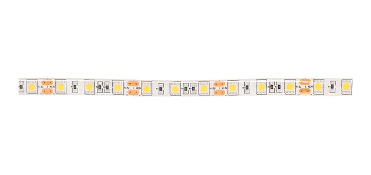 IP65 5050 Warm White 12 Volt LED Strip Light 5m - Weatherproof LED LIGHTING GENLAMP - BNR Industrial Automation