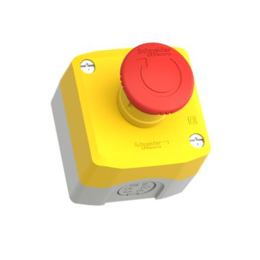 Schneider Electric XALK178 40mm Emergency E-Stop, NO/NC, Twist to Release Schneider Electric - BNR Industrial Automation