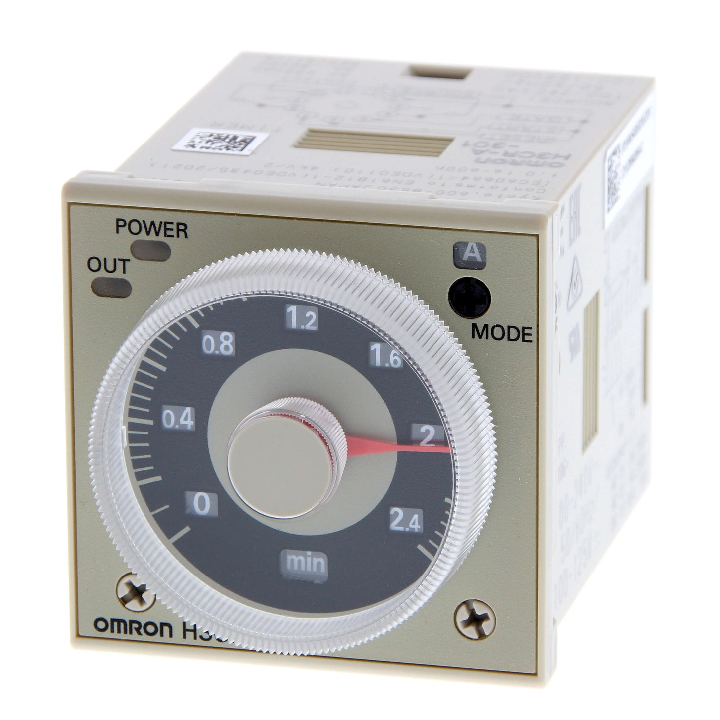 OMRON H3CR-A8 Series DIN Rail, Panel Mount Timer Relay AC100-240/DC100-125OMI - H3CR-A8 OMRON - BNR Industrial Automation
