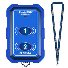 Elsema FOB43302H - 2 Button PentaFOB Handheld Waterproof Remote Control