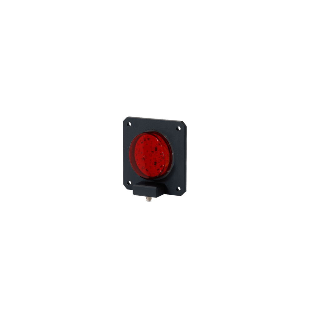 Qlight SSL100M 1 Aspect 92mm Surface Mount IP68 Metal Body LED Traffic Light Traffic Light Qlight - BNR Industrial Automation