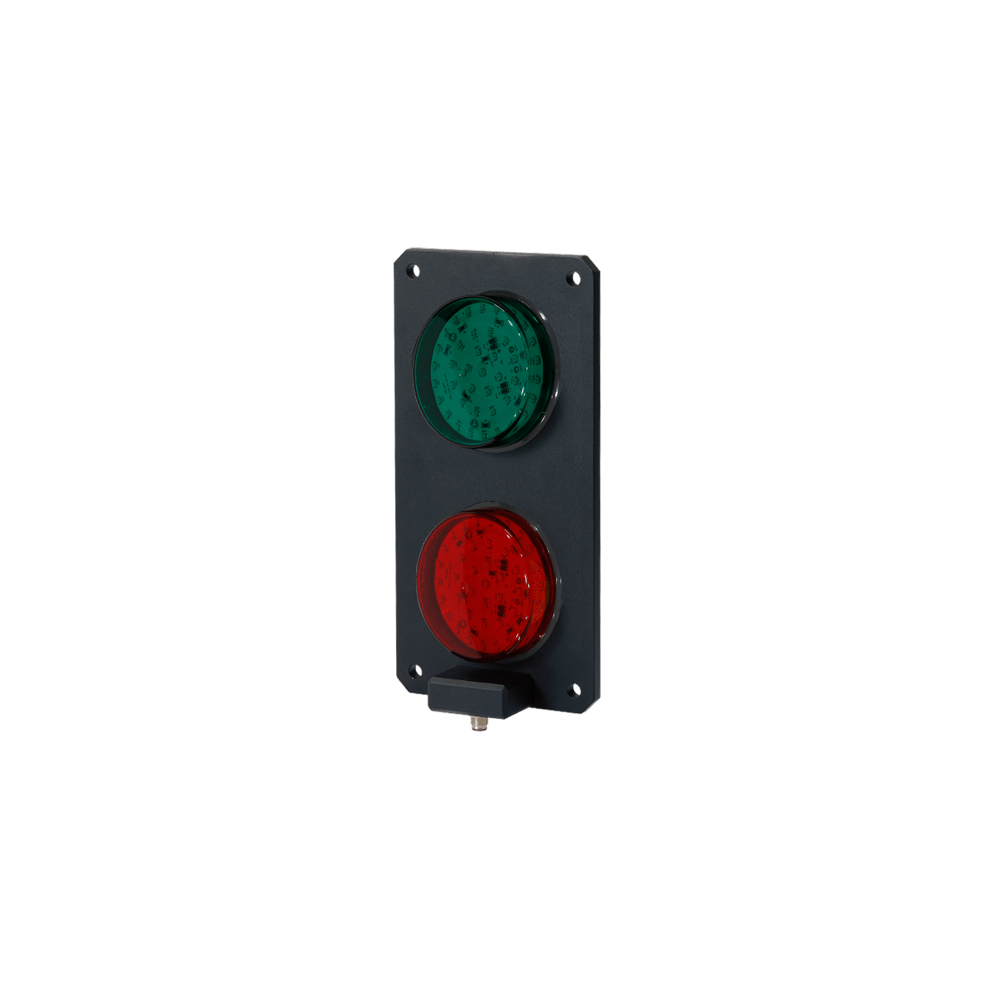 Qlight SSL200M 2 Aspect 92mm Surface Mount IP68 Metal Body LED Traffic Light Traffic Light Qlight - BNR Industrial Automation
