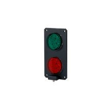 Qlight SSL200M 2 Aspect 92mm Surface Mount IP68 Metal Body LED Traffic Light Traffic Light Qlight - BNR Industrial Automation