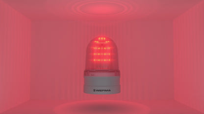 Werma EvoSIGNAL Series Midi TriColour (Green/Yellow/Red) Permanent LED Beacon 12/24VAC/DC or 115-230VAC Beacon Werma - BNR Industrial Automation