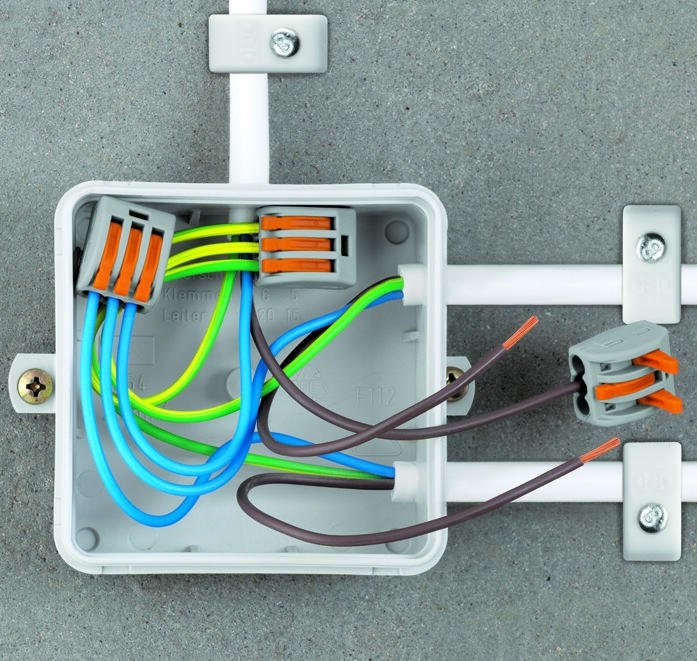 WAGO 222 Series Classic Splicing Connector Terminal Block with Operating Levers 0.14 - 2.5mm² Cable Accessories WAGO - BNR Industrial Automation