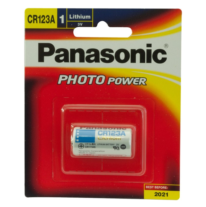 Panasonic Panasonic CR123A 3V Lithium Battery - BNR Industrial