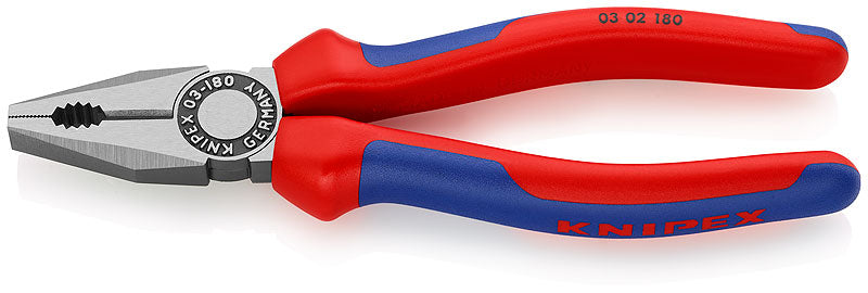 KNIPEX KNIPEX Combination Pliers 180mm - 03 02 180 - BNR Industrial
