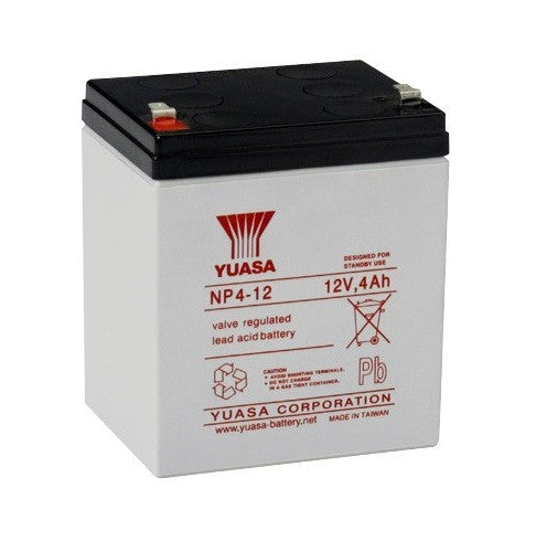 YUASA YUASA 12V 4AMP SLA Battery - BNR Industrial