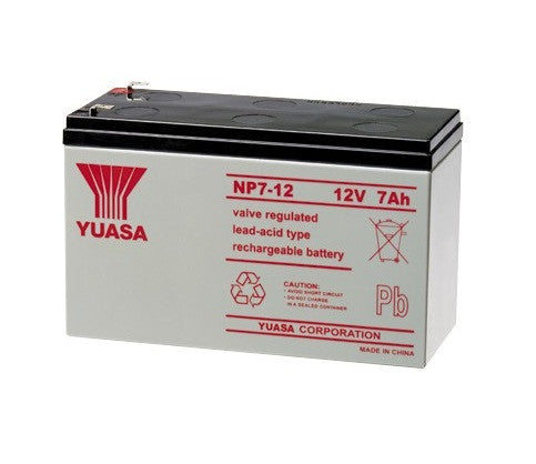 YUASA YUASA 12V 7.2AMP SLA Battery - BNR Industrial
