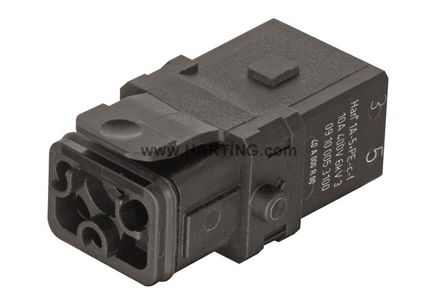 HARTING HARTING Han® 1A Insert 5+PE Crimp - BNR Industrial