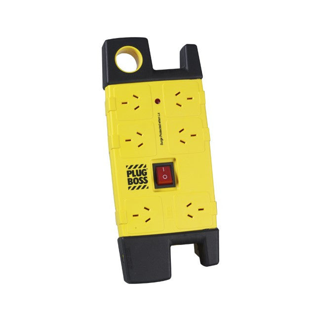HPM HPM 6 Way Plug Boss Heavy Duty Powerboard - BNR Industrial